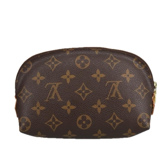 LOUIS VUITTON Monogram Pochette Cosmetic PM Cosmetic Pouch M47515 LV Auth 97655 - Picture 2 of 16